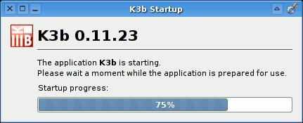 K3b 32 Splash