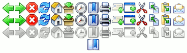 Toolbar icons arranged in a grid